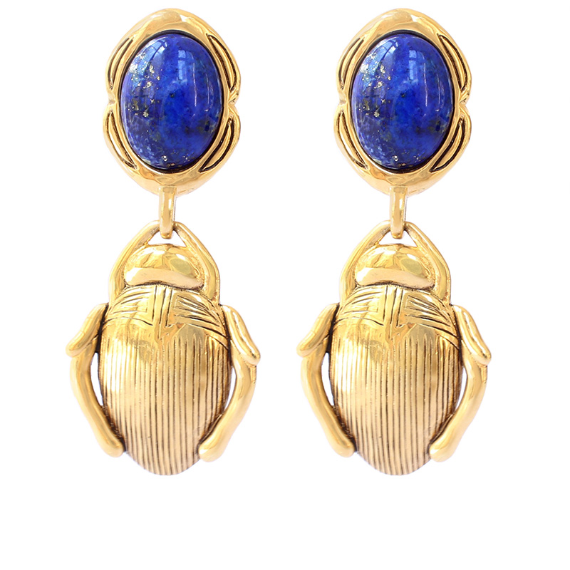 Boucles d'oreilles Olfa Lapis Lazuli