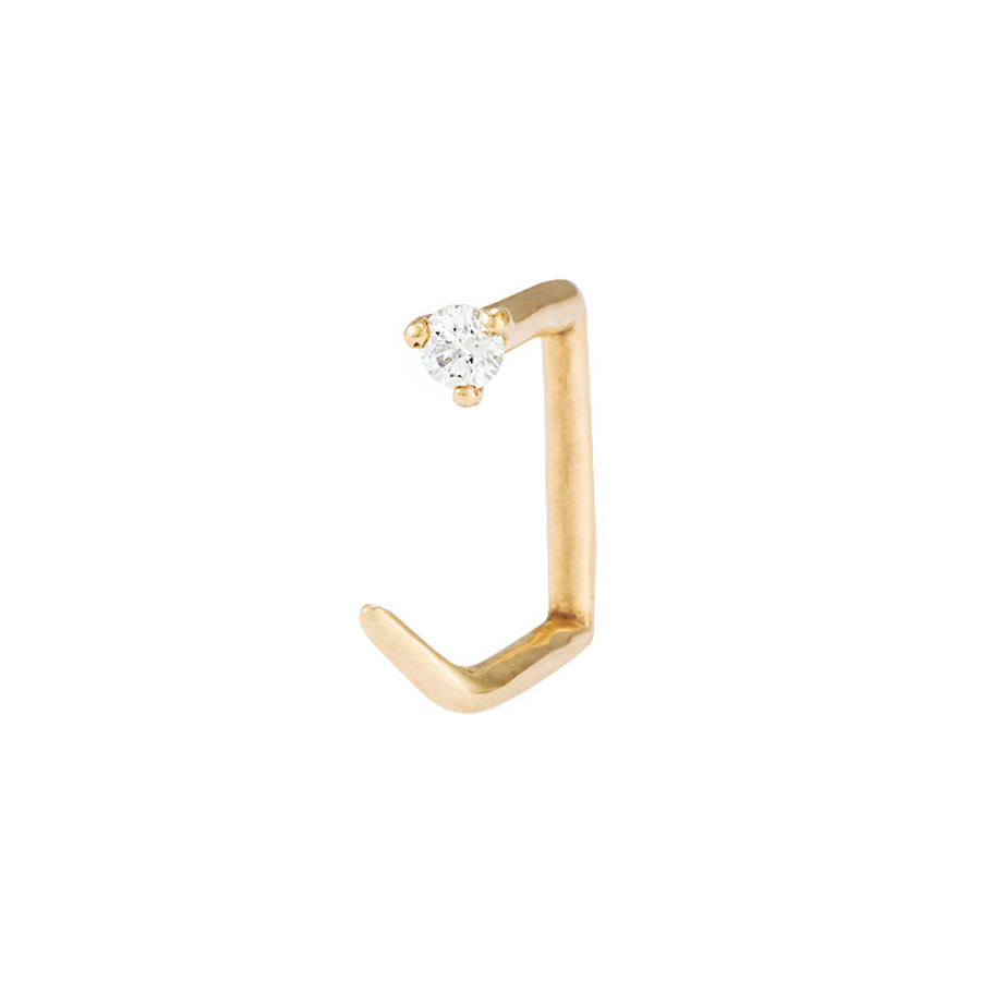 Boucle d'oreille diamant