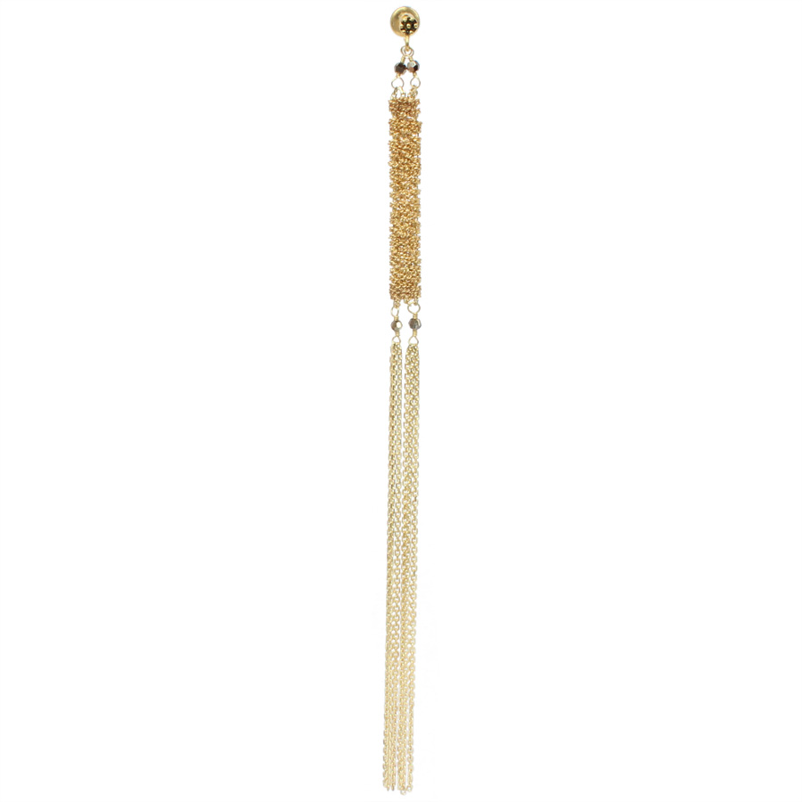Boucle d'oreille longue