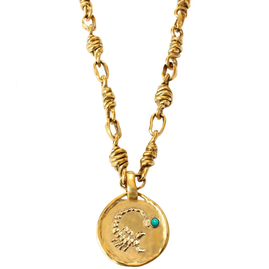 Collier astro Scorpion Talisman