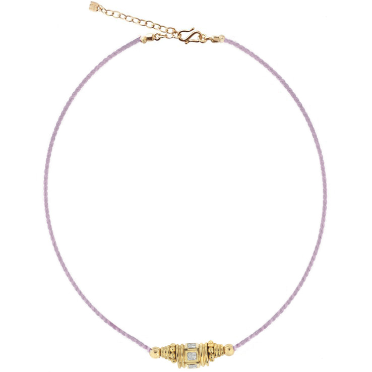 Ras de cou Rakhi lilas