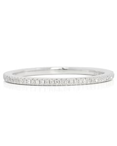 Alliance fine diamant or blanc | alliance pour femme 