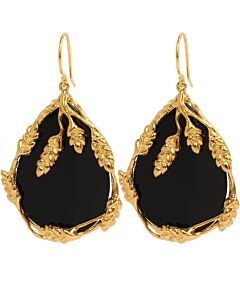 Boucles d'oreilles Fran&ccedil;oise Onyx 