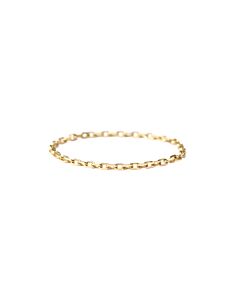 Bague chaine or