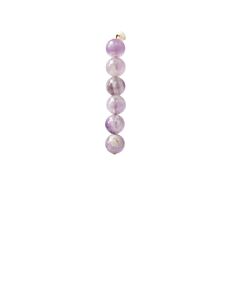 Boucle d'oreille Am&eacute;thystes boule