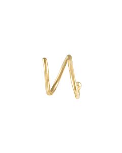 sansoeurs boucle d oreille snake | boucle d oreille or