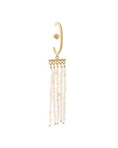 Boucle d'oreille perles pendantes