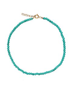 Bracelet de cheville Turquoises