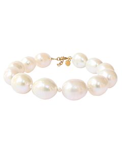 bracelet grosses perles Elsa Madjar - bracelet perle de culture 