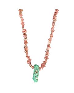 Collier Rhodocrosites et Chrysoprase