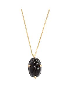 Collier Scarab&eacute;e Onyx