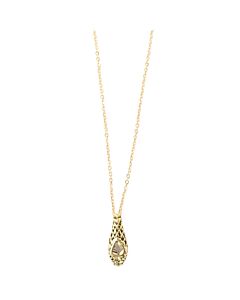 Collier diamant Serpent