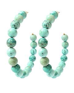 Cr&eacute;oles Turquoises boule