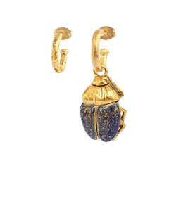 Boucles d'oreilles Talisman Scarab&eacute;e 