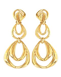 Boucles d'oreilles 3 maillons Spirale