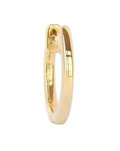 mini creole or 18 carats