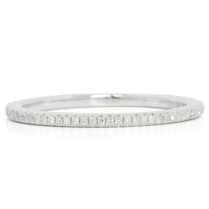 Alliance fine diamant or blanc | alliance pour femme Alliance fine diamant or blanc | alliance pour femme