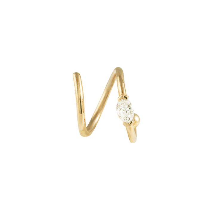 boucle d oreille diamants sansoeurs | boucle d oreille or