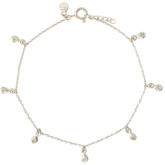 Bracelet diamants elsa madjar | Bracelet argent diamant