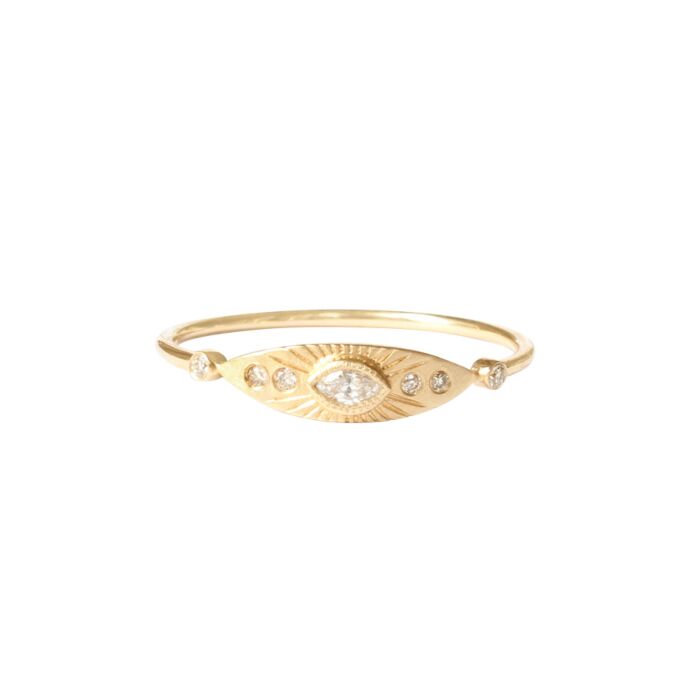Bague en or et diamant