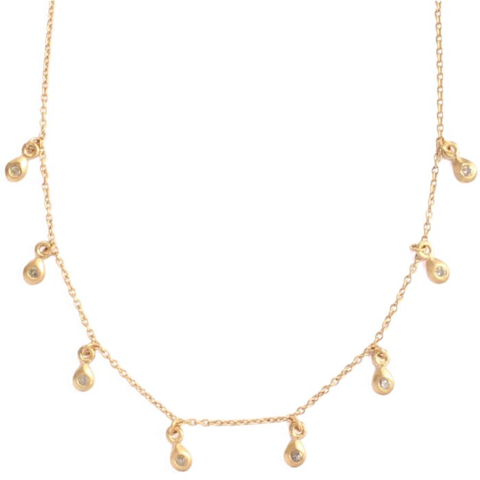 Collier diamant | collier doré