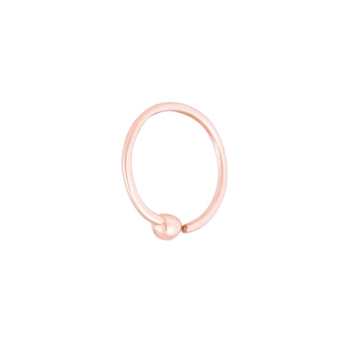 mini creole en or rose sansoeurs | boucle d oreille or rose mini creole en or rose sansoeurs | boucle d oreille or rose