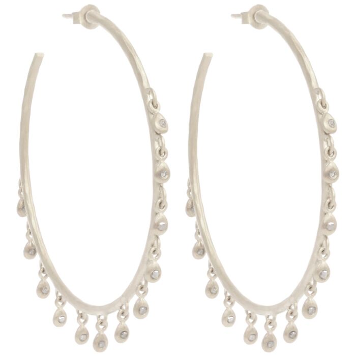 boucle d'oreille argent elsa madjar | boucle d'oreille creole boucle d'oreille argent elsa madjar | boucle d'oreille creole