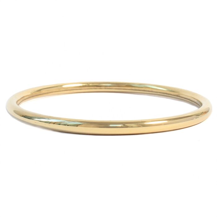 Bracelet Jonc plaqué or | bracelet doré femme