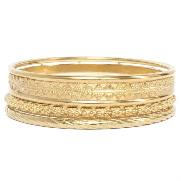 bracelet Jonc plaqué or | bracelet doré femme