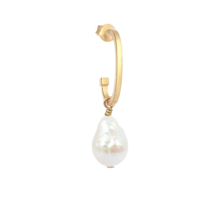 boucle d'oreille perle |creole perle