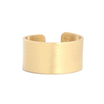 Bague jonc plate Bague jonc plate