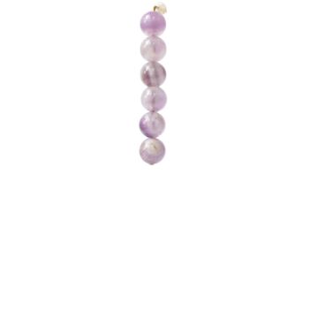 Boucle d'oreille Améthystes boule