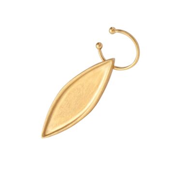 Boucle d'oreille montante Ovée