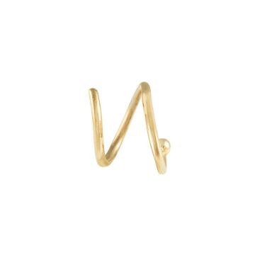 sansoeurs boucle d oreille snake | boucle d oreille or