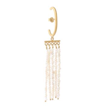 Boucle d'oreille perles pendantes