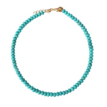 Bracelet de cheville Turquoises d'Arizona