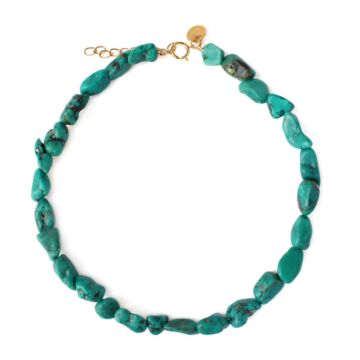 Bracelet de cheville Turquoises