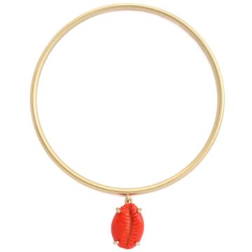 Bracelet Coquillage Corail
