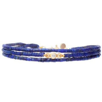 Bracelet diamant triple lapis