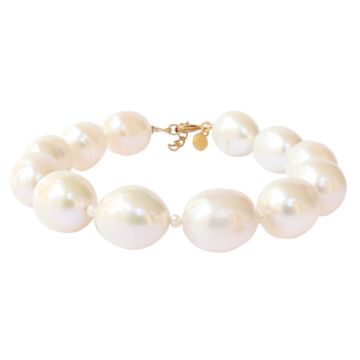 bracelet grosses perles Elsa Madjar - bracelet perle de culture 