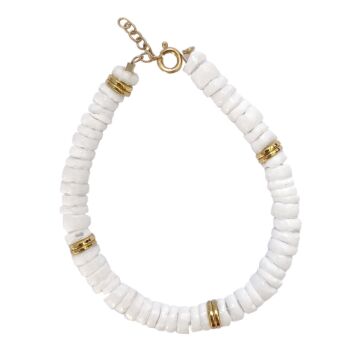 Bracelet Nacres et doré