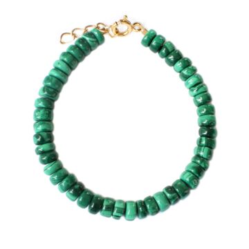 Bracelet Malachites