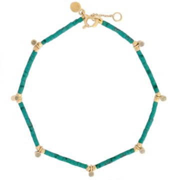 Bracelet turquoise et diamants 