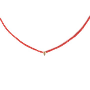 Collier corail et diamant