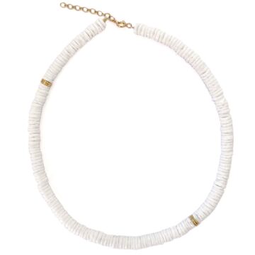 Collier Nacres et doré 