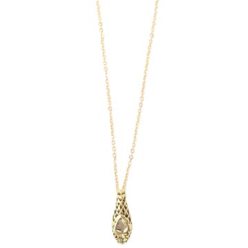 Collier diamant Serpent