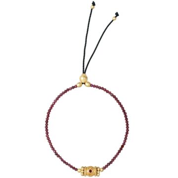 Bracelet Rakhi Yuvi Grenat 