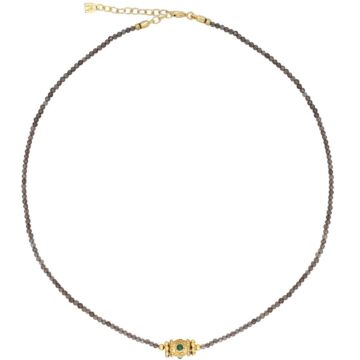 Ras de cou Rakhi Yuvi Quartz fumé