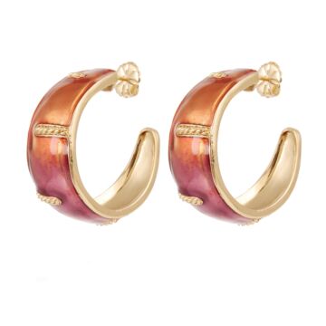 Boucles d'oreilles créoles Idra