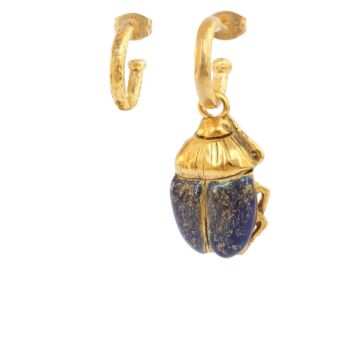 Boucles d'oreilles Talisman Scarabée 